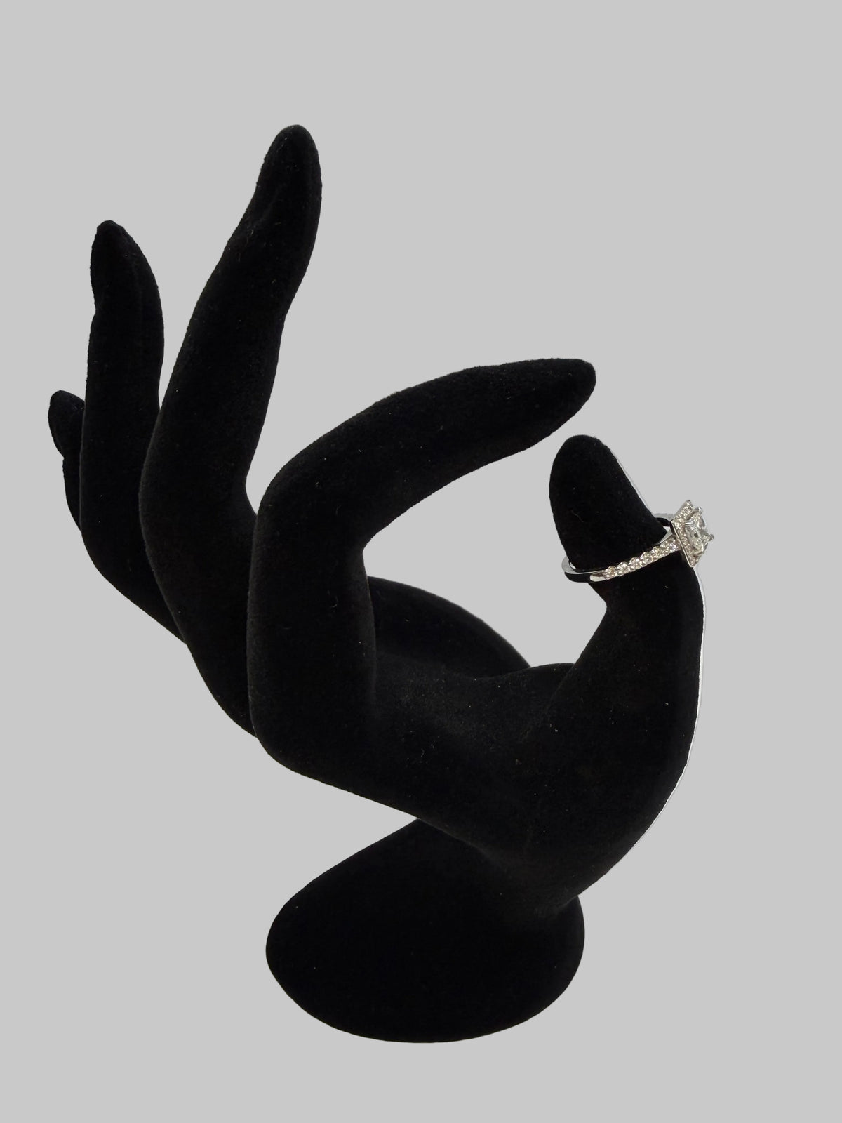 Ring- Platinum and Diamond princess ring