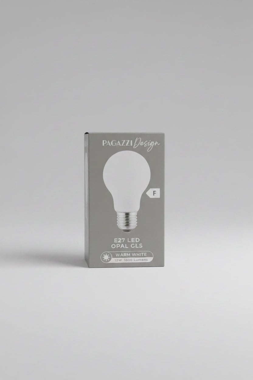 E27 LED Opal GlS 1300 Lumens 12W Warm White