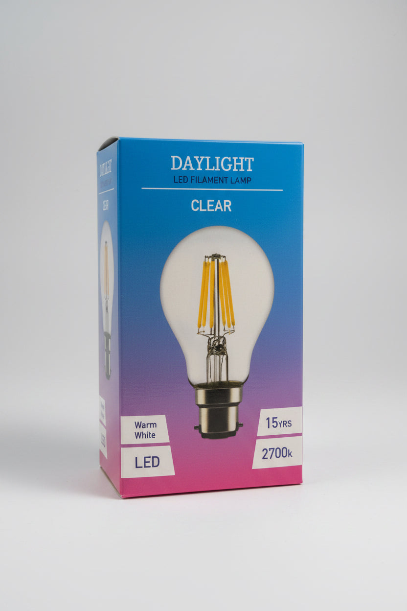 B22 LED 6W Warm White