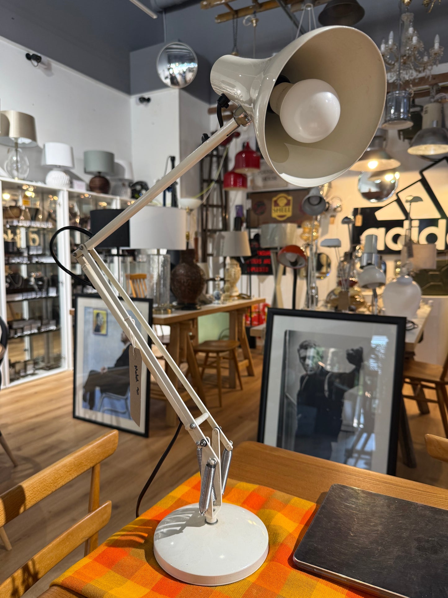 Vintage Herbert Terry Anglepoise model 90 1970's - 1980's