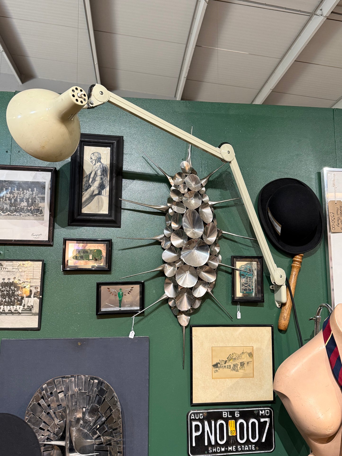Vintage Anglepoise Wall Lamp