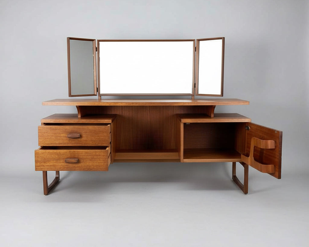 G-plan teak quadrille dressing table