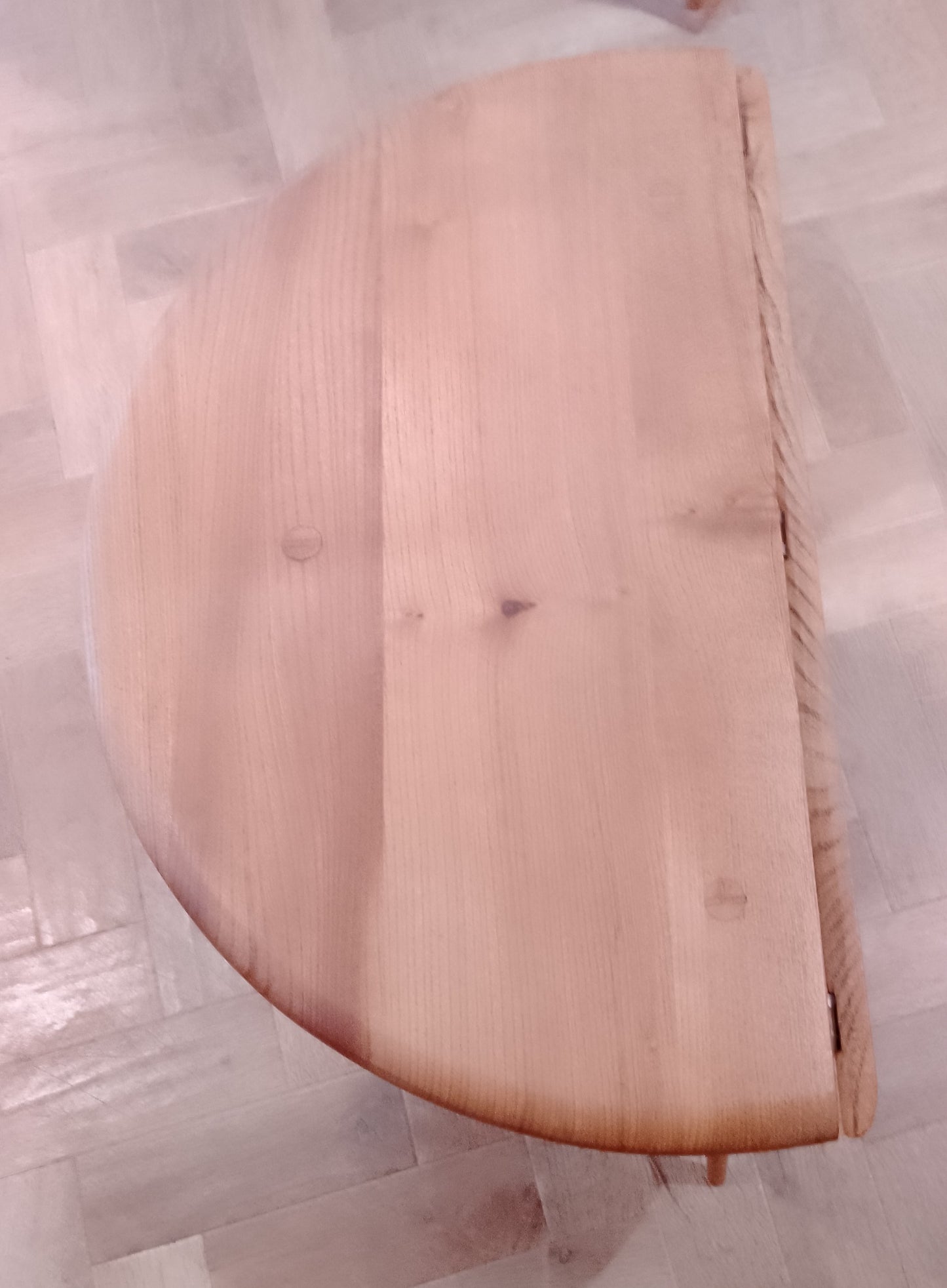 Ercol Drop Leaf Round Coffee Table