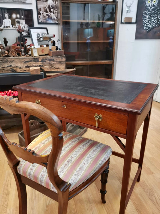 Regency Style ballon Back chair and console table