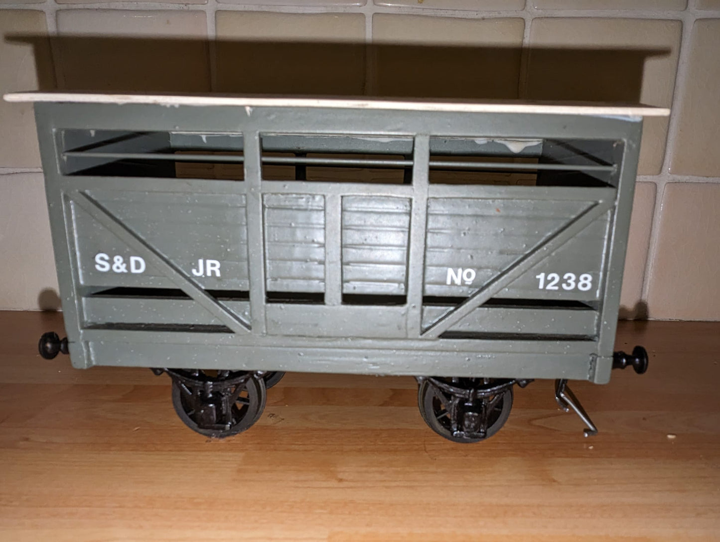 Model Train - 1 Gauge - Hand built Train carriages