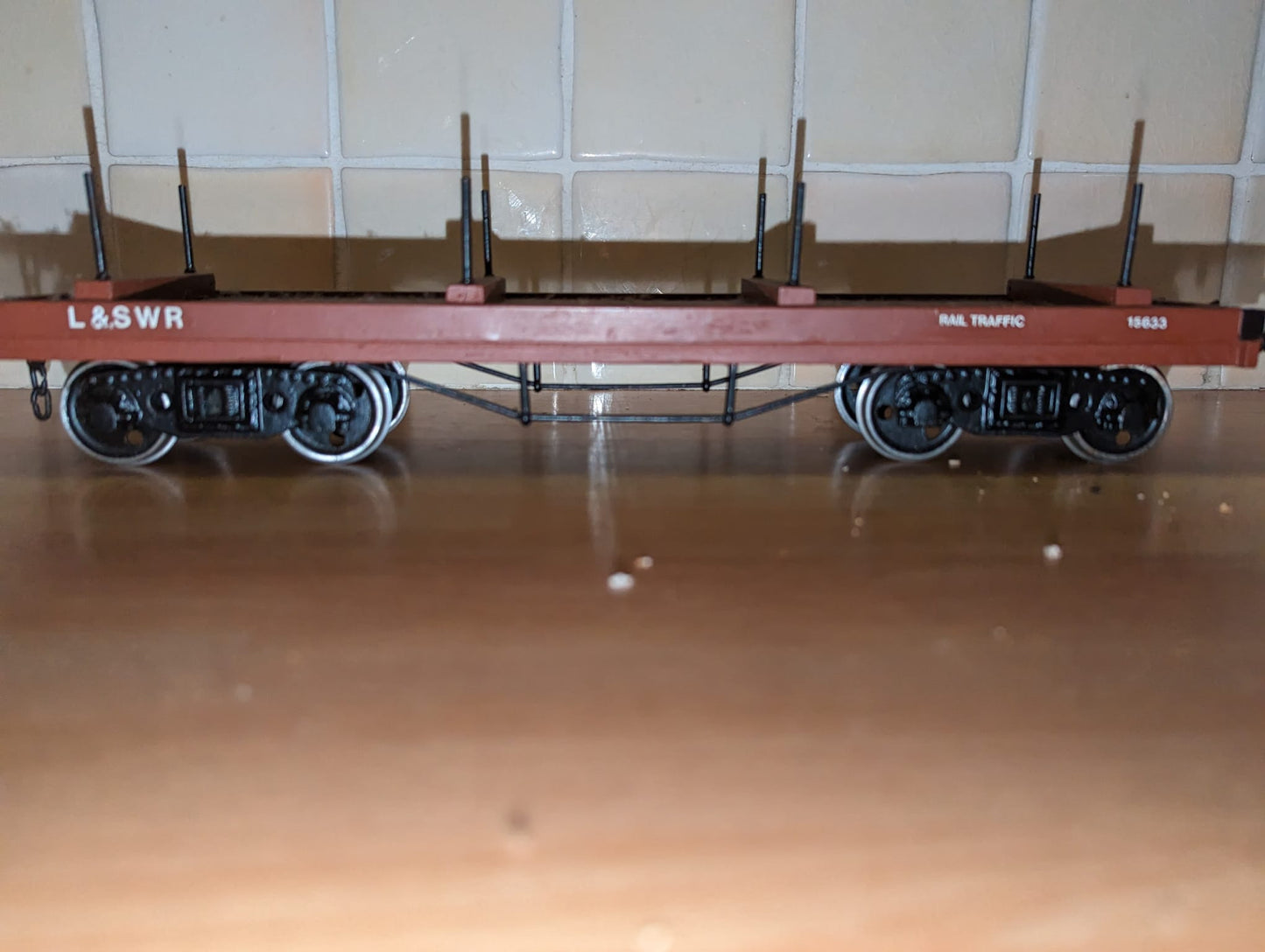 Model Train - 1 Gauge - Hand built Train carriages
