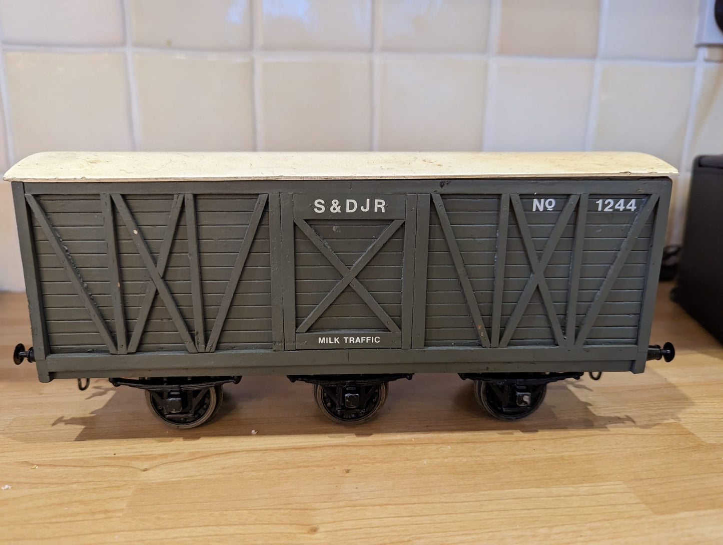 Model Train - 1 Gauge - Hand built Train carriages