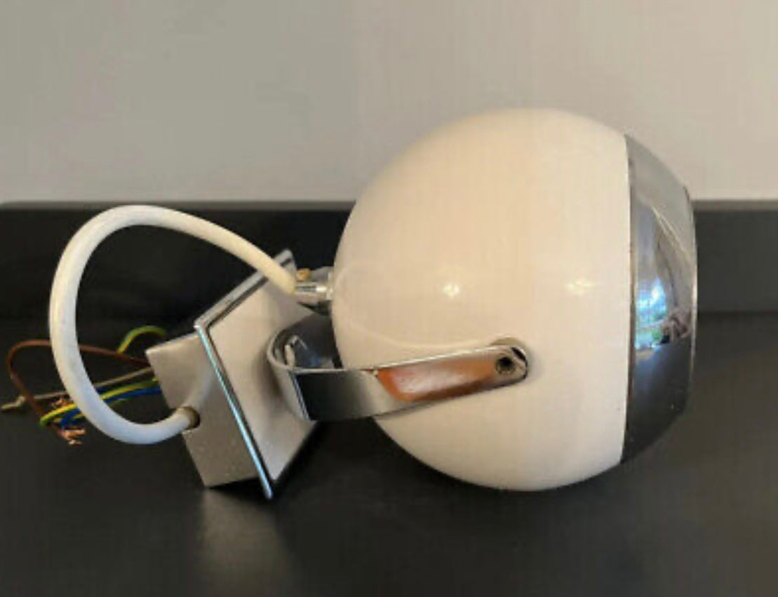 Reggiani Eyeball Wall-light 1970's ITALIAN