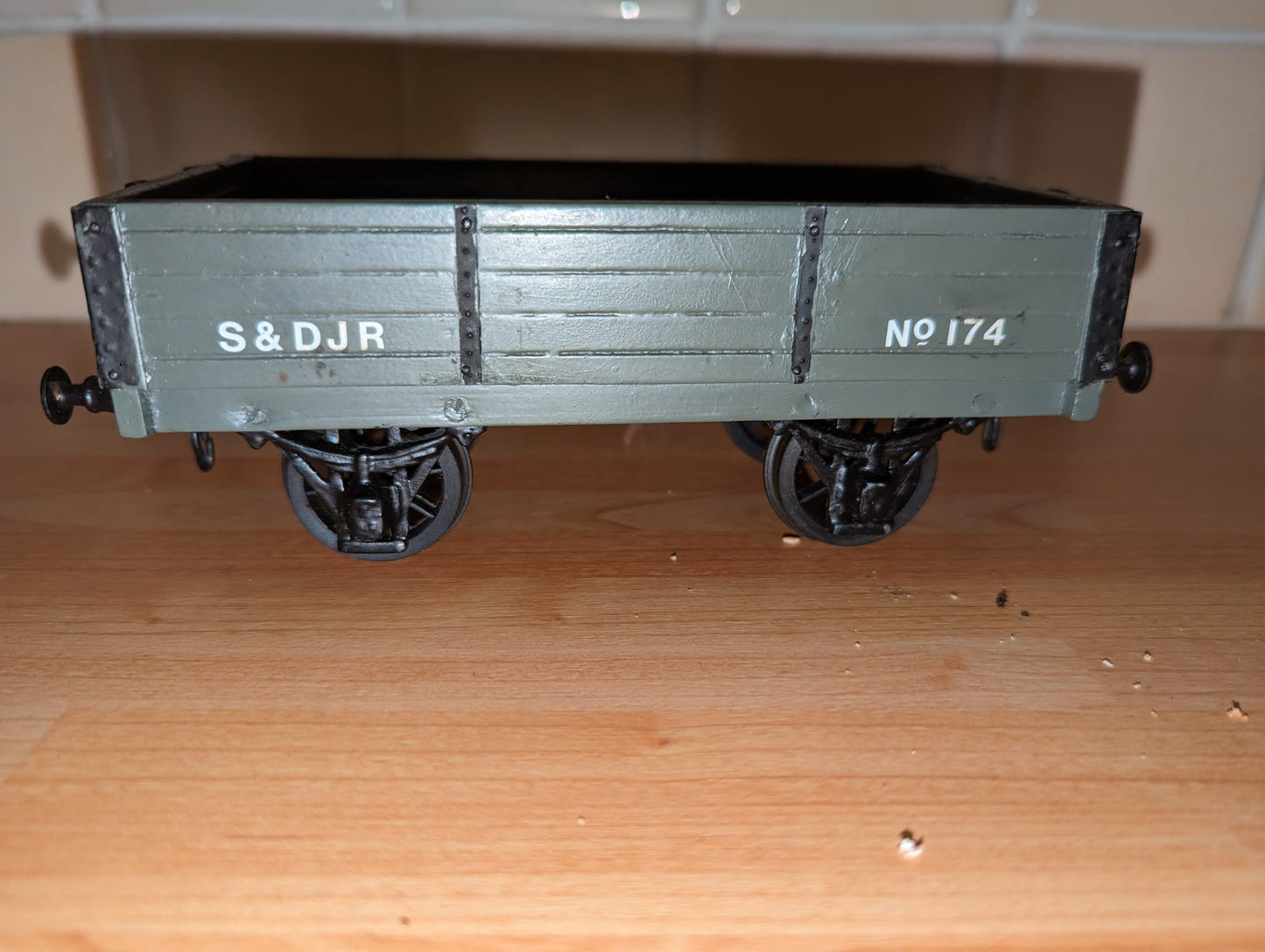 Model Train - 1 Gauge - Hand built Train carriages