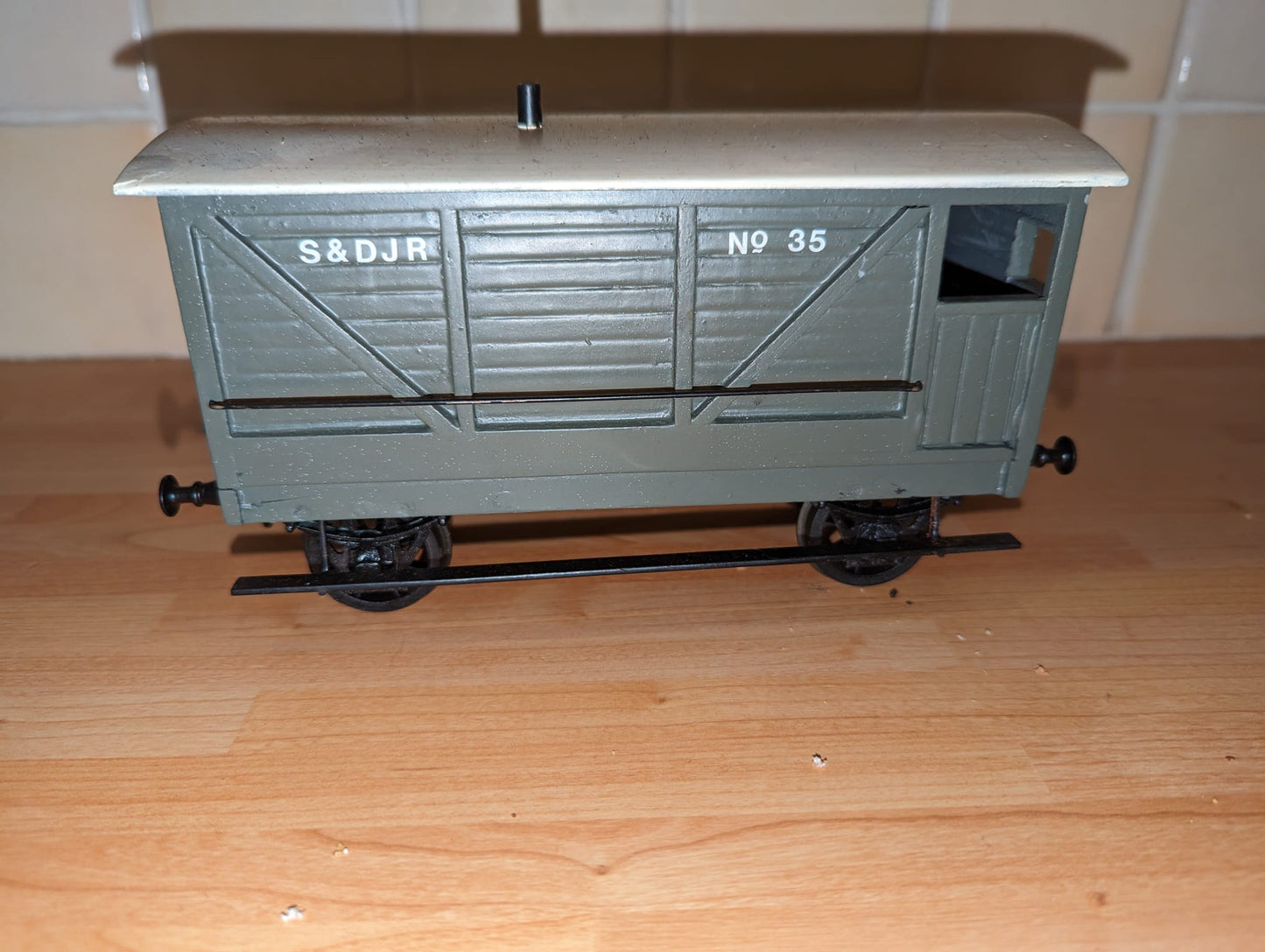 Model Train - 1 Gauge - Hand built Train carriages