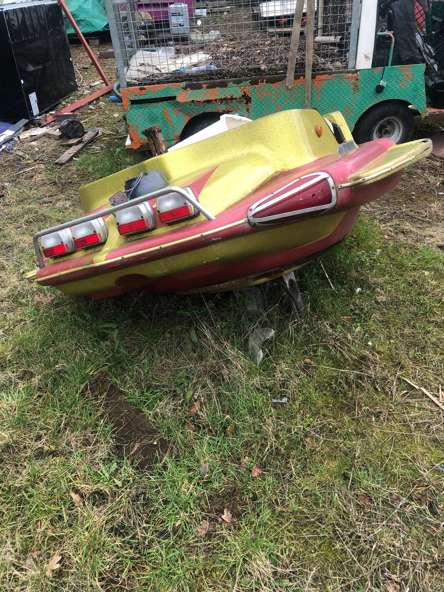 Fair Ground Star Ship Vintage