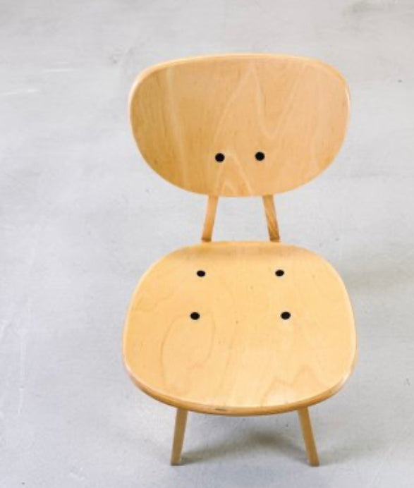 Model 3221 Chairs attributed to Junzo Sakakura for Tendo Mokko, 1950s, Set of 3