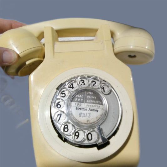 Vintage Telephone Model 741 Wall Phone
