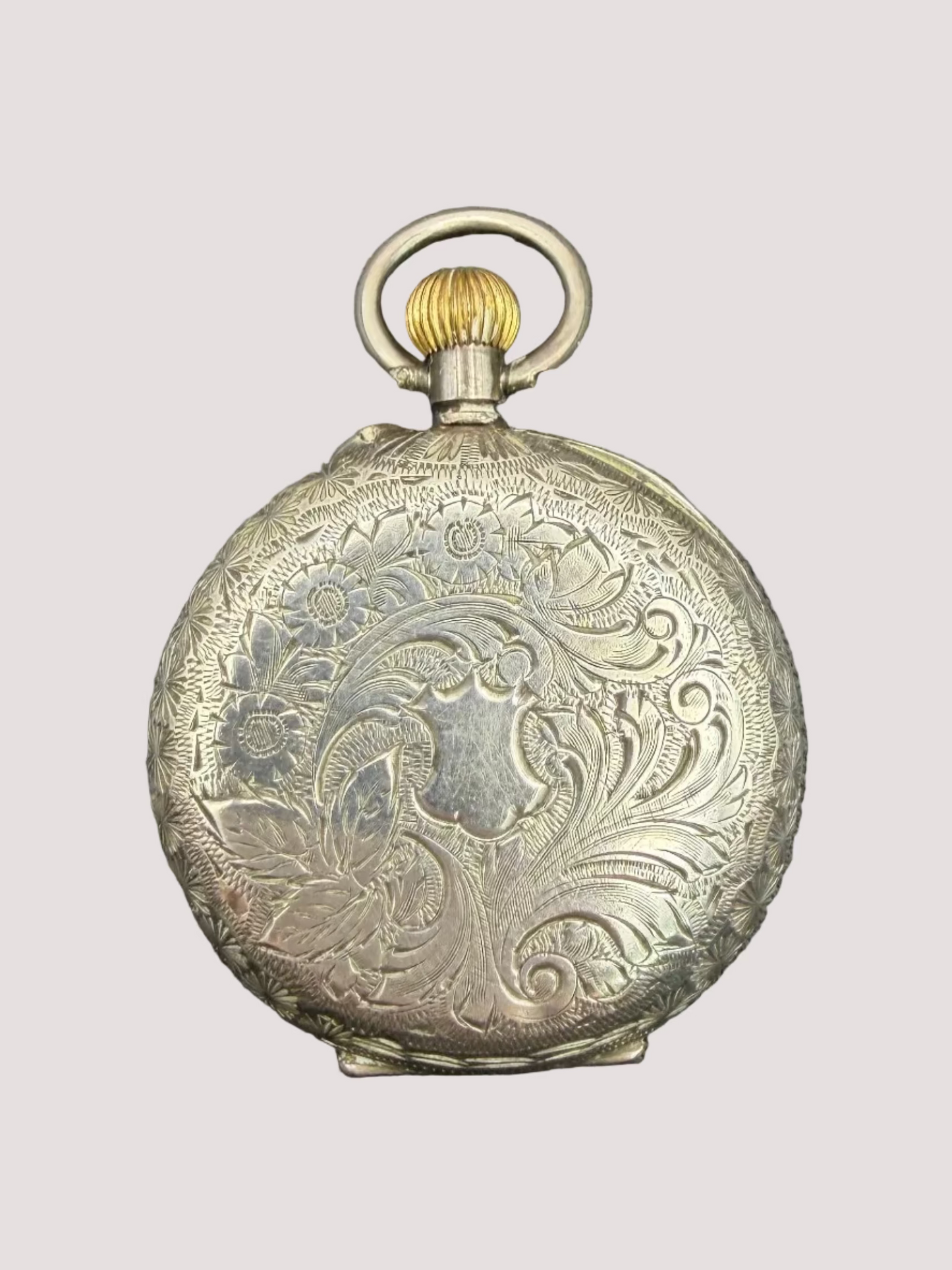 Pocket watch - Edwardian 1910 Silver