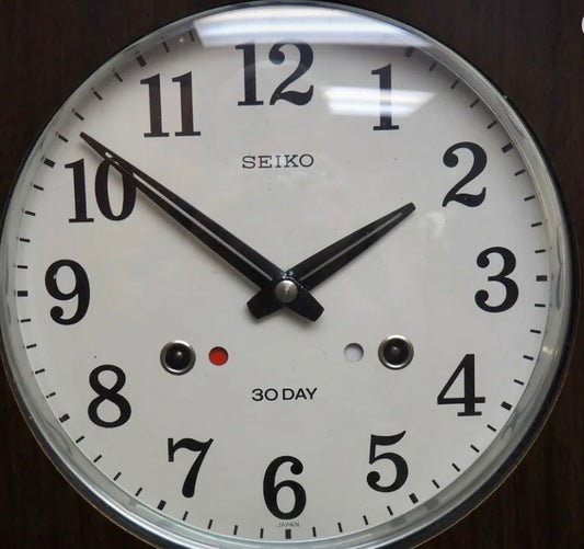 Seiko Vintage Wall Clock.