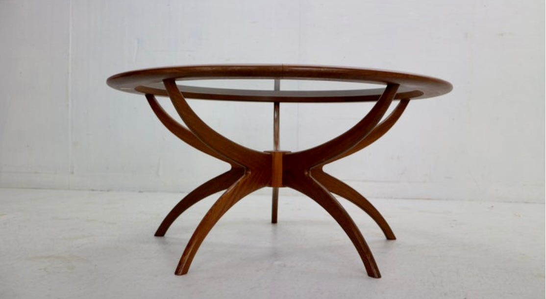 G Plan Astro “Spider” Round Teak Coffee Table.