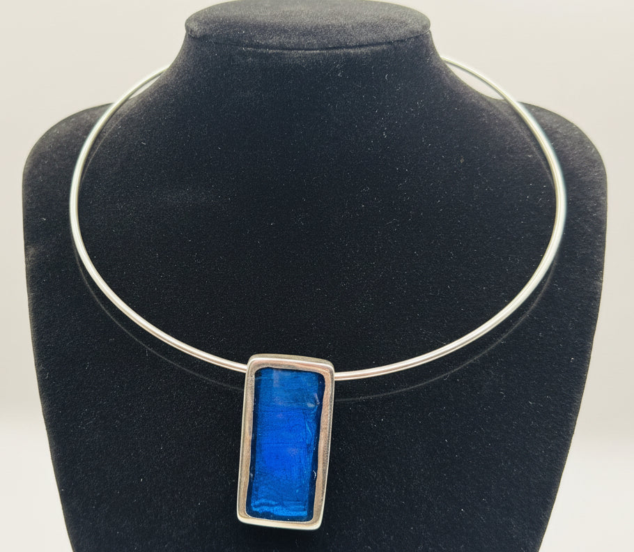 Necklace - 925 Silver Collar Necklace