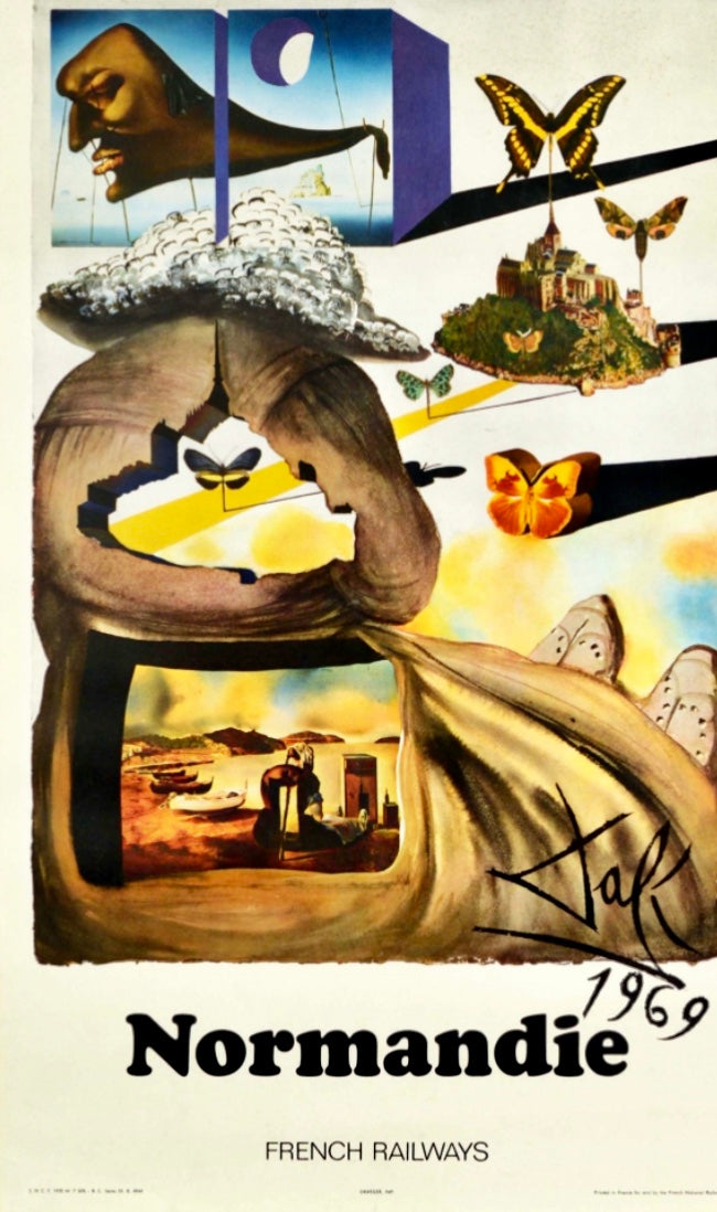 Signed Salvador Dali prints from 1960s