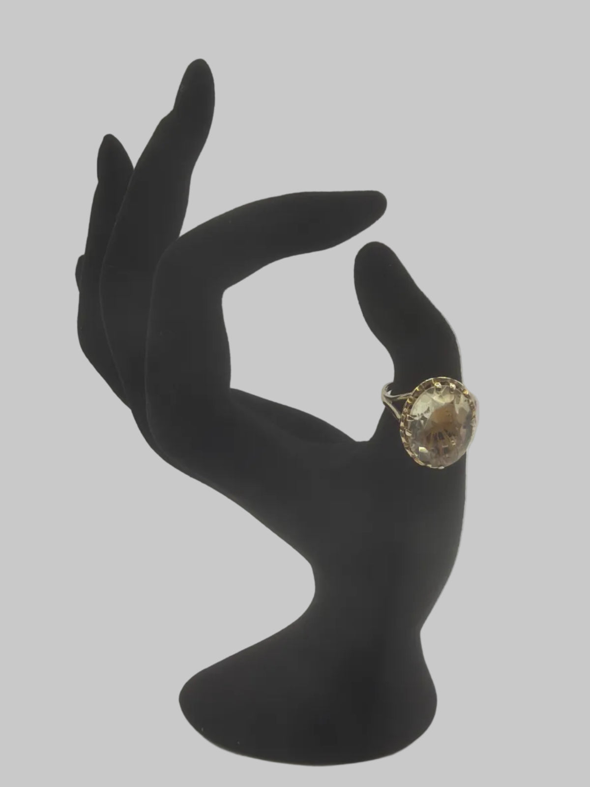 Ring- 9ct Gold Citrine