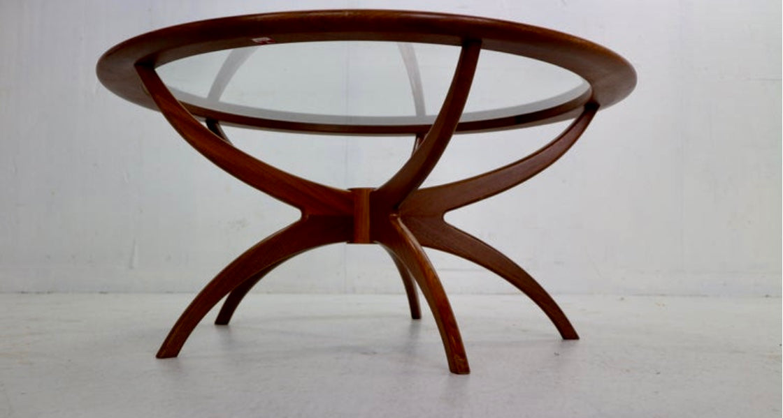 G Plan Astro “Spider” Round Teak Coffee Table.