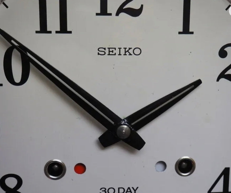 Seiko Vintage Wall Clock.