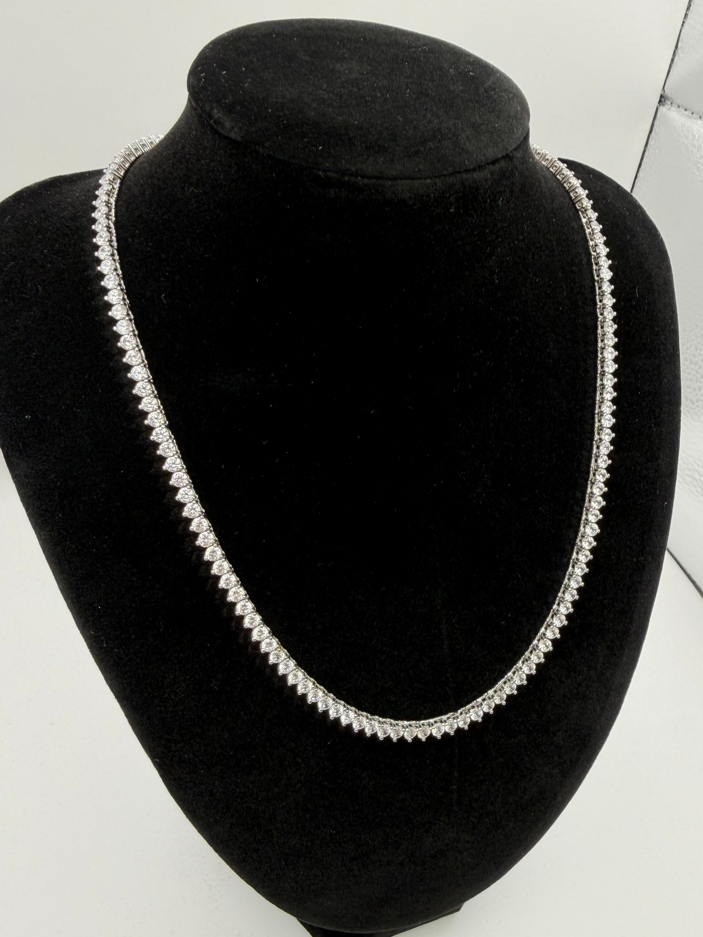 Necklace - Silver and CZ