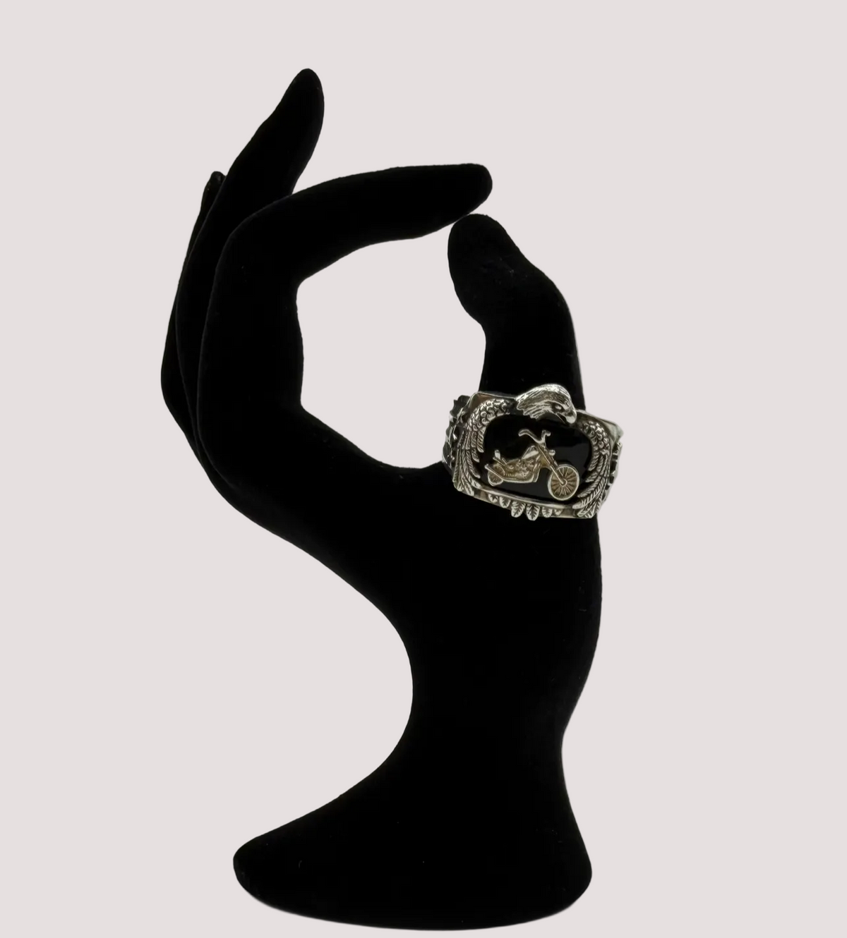 Ring - Vintage BGE Biker ring 925 sliver