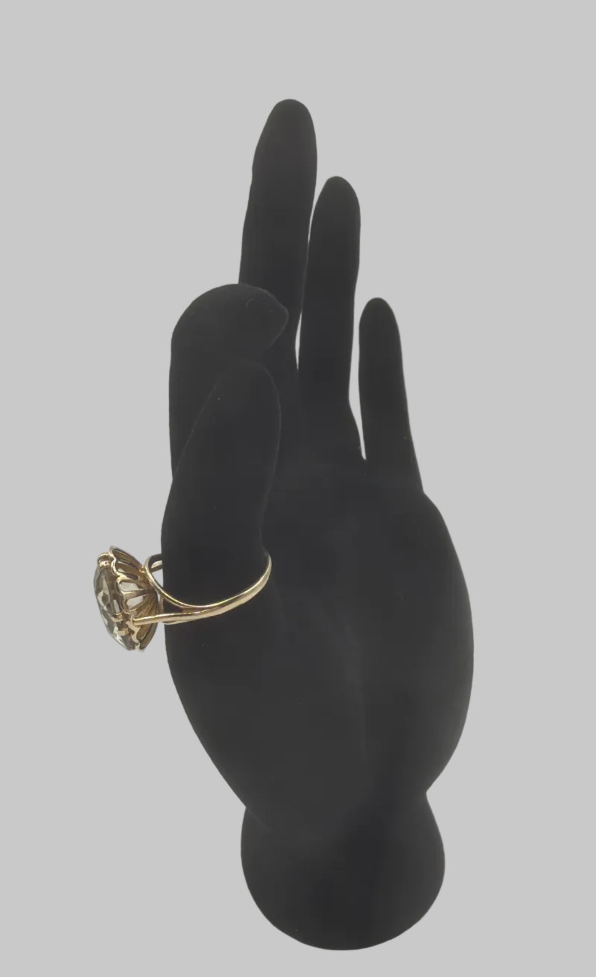 Ring- 9ct Gold Citrine