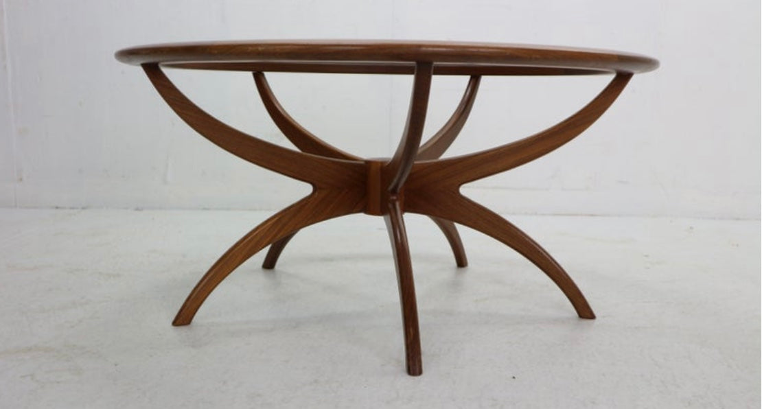 G Plan Astro “Spider” Round Teak Coffee Table.