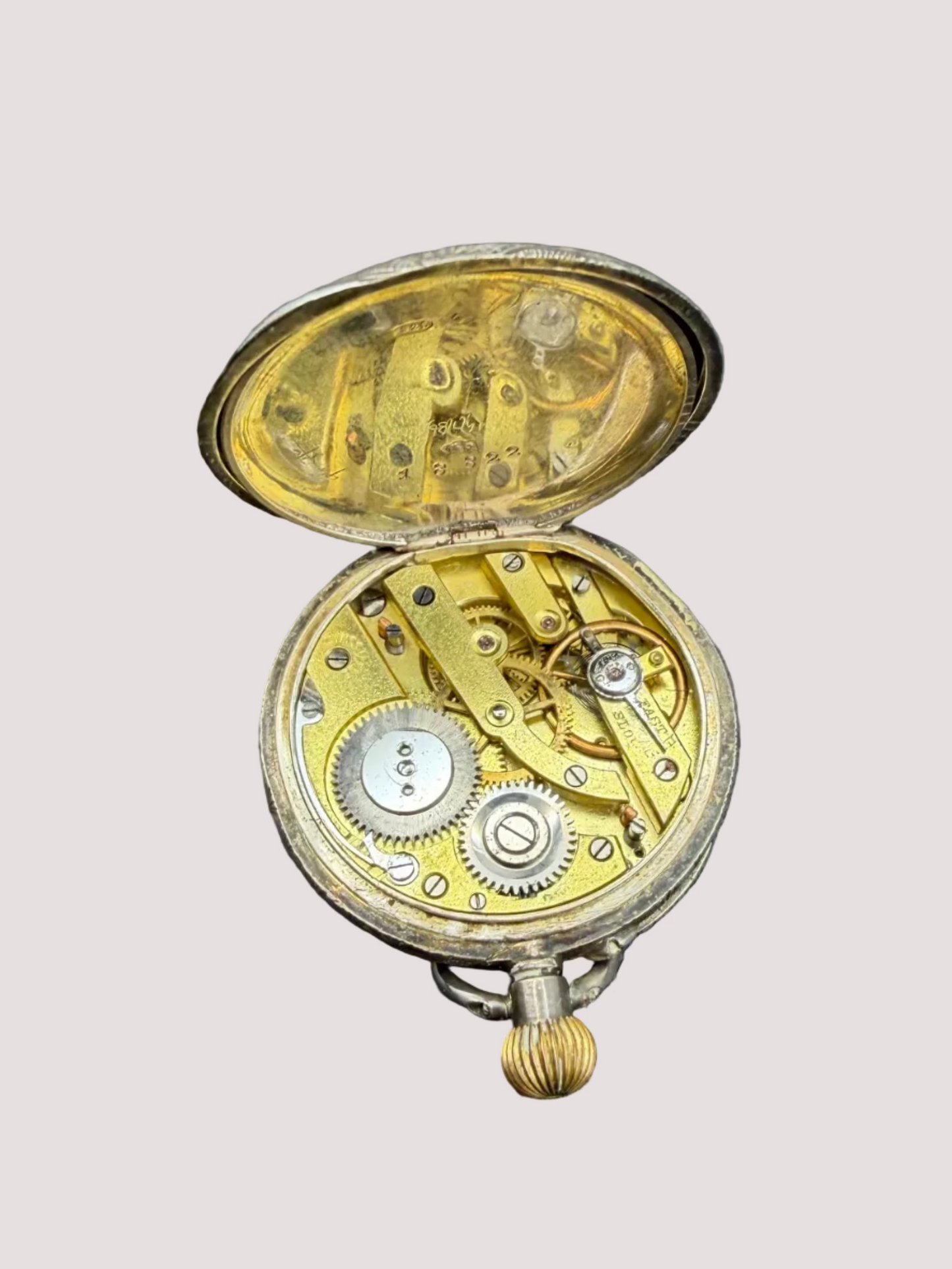 Pocket watch - Edwardian 1910 Silver