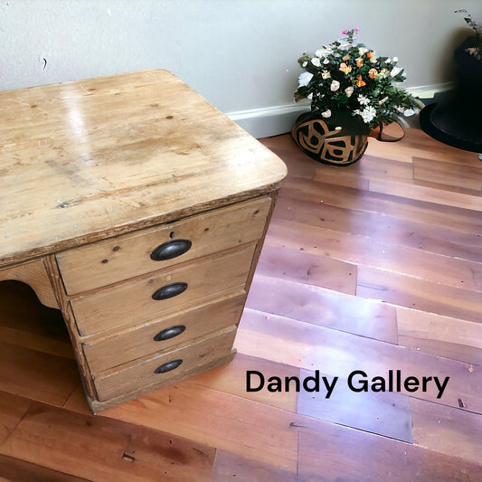 Vintage Pine post office counter.