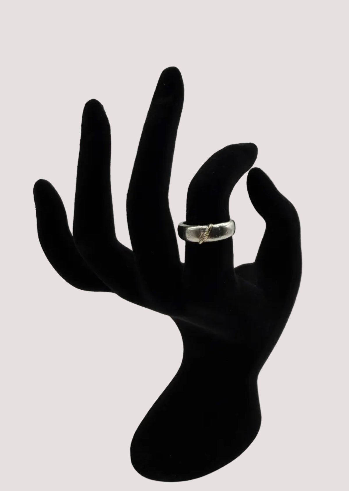 Ring - Silver and Gold band
