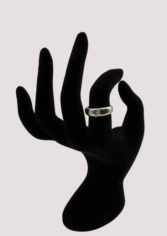 Ring - Silver and Gold band