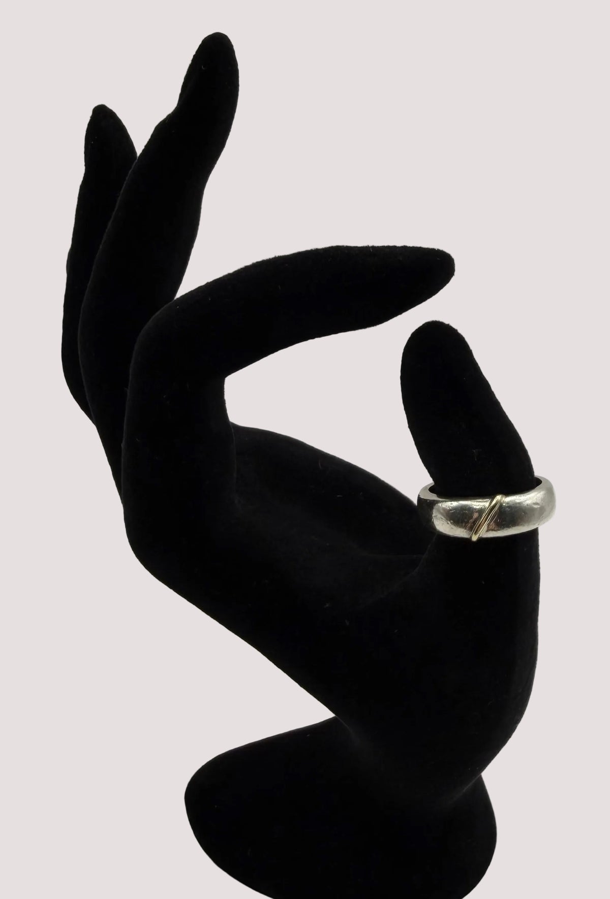 Ring - Silver and Gold band