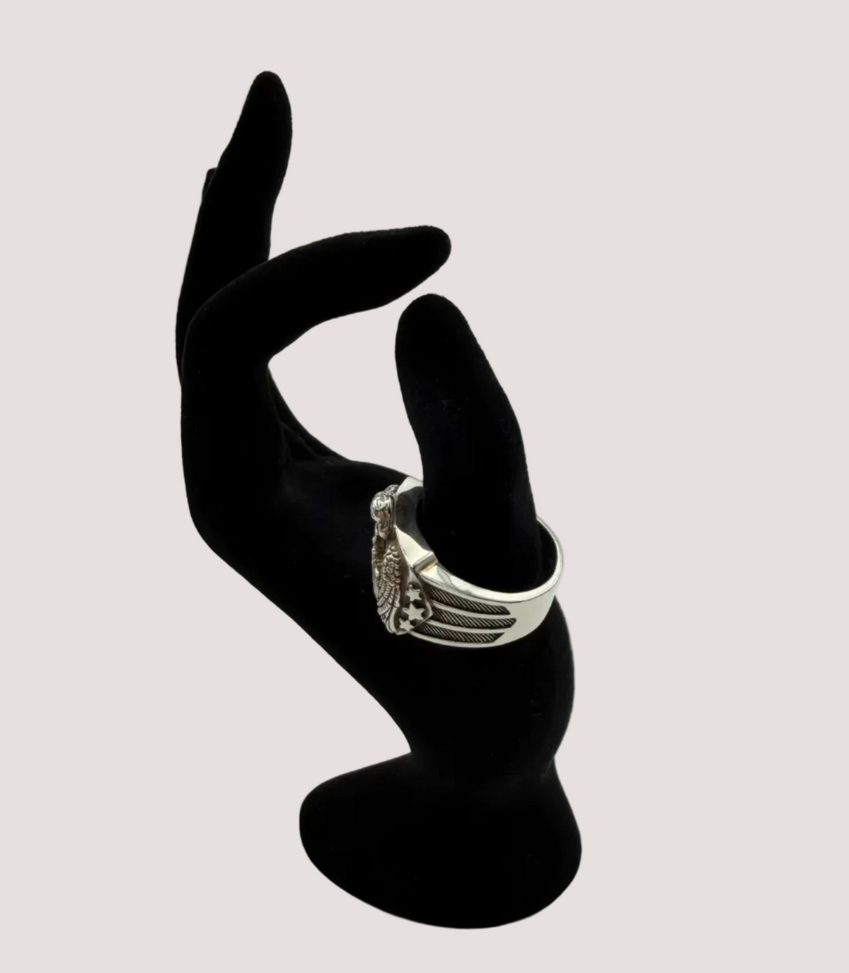Ring - Vintage BGE Biker ring 925 sliver