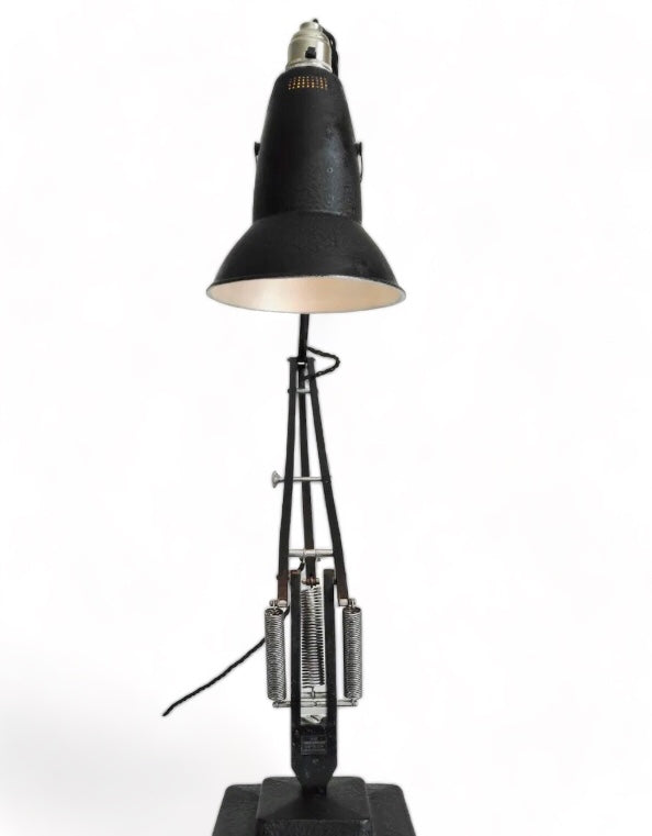 Herbert Terry and sons Anglepoise model 1227 lamp in black.