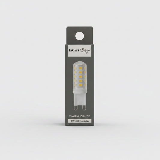 G9 LED 350 Lumen 3W Warm White