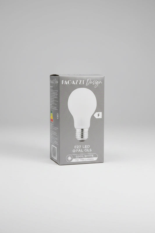 E27 LED Opal GLS 700 Lumens 7W Cool White