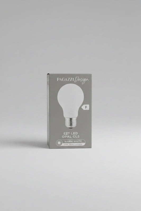 E27 LED Opal GlS 1300 Lumens 12W Warm White