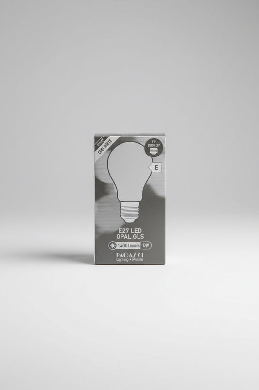 E27 LED Opal GLS 1400 Lumens 12W Cool White