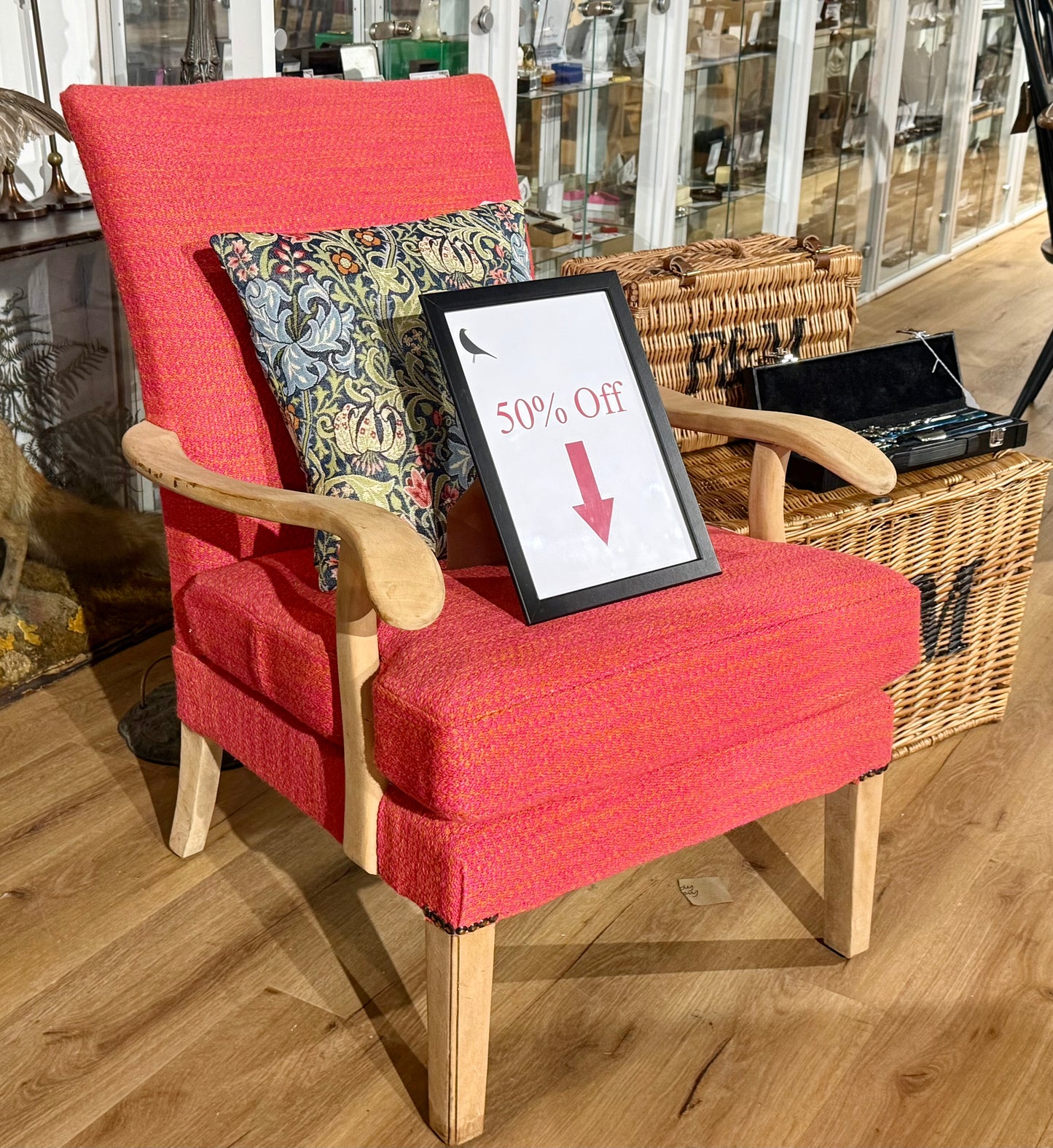 Vintage parker knoll arm chair