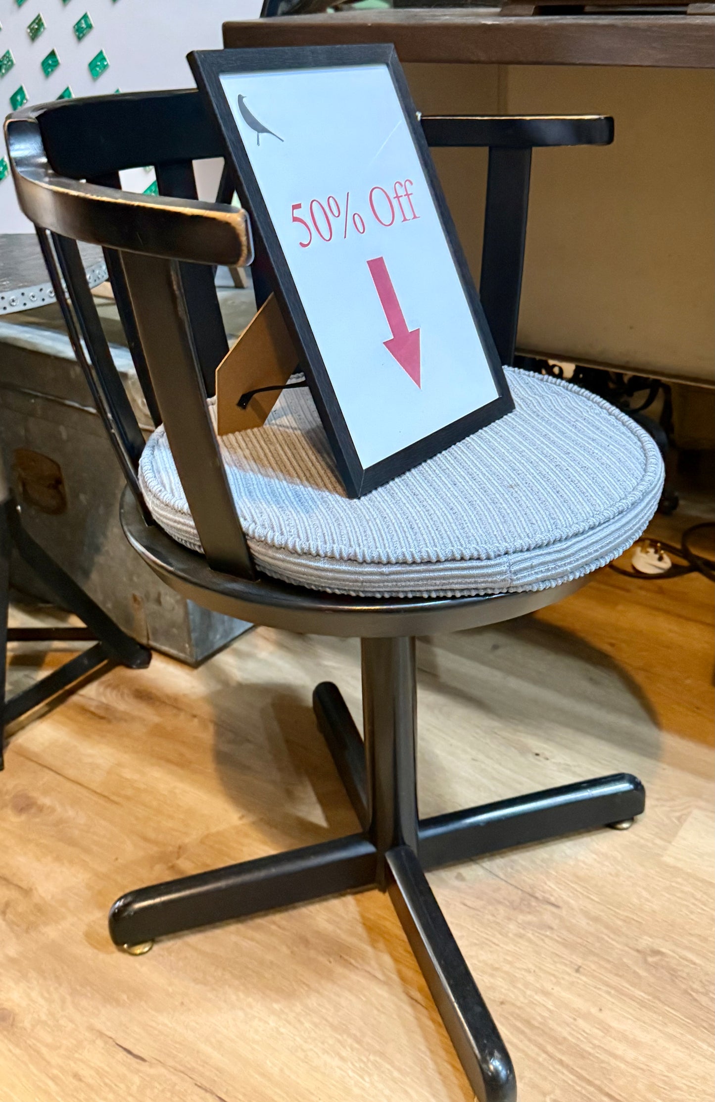 Danish office swivel chair