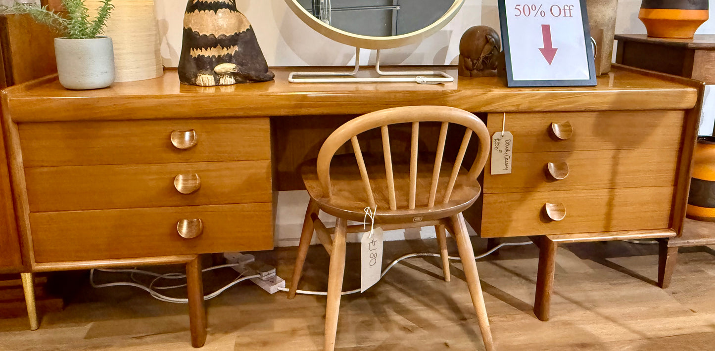 1960s teak dressing table by White and Newton
