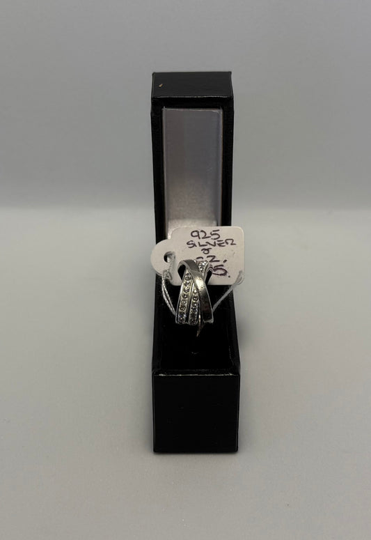 925 Silver & Cubic Zirconia Ring