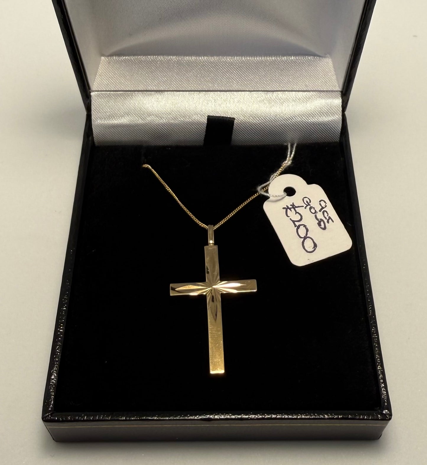9ct Gold Cross Pendant