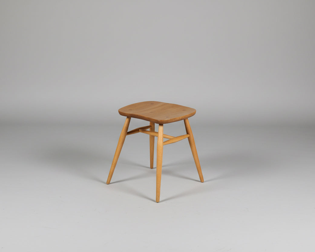 Ercol large saddle stool