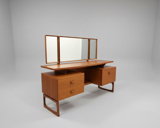 G-plan teak quadrille dressing table