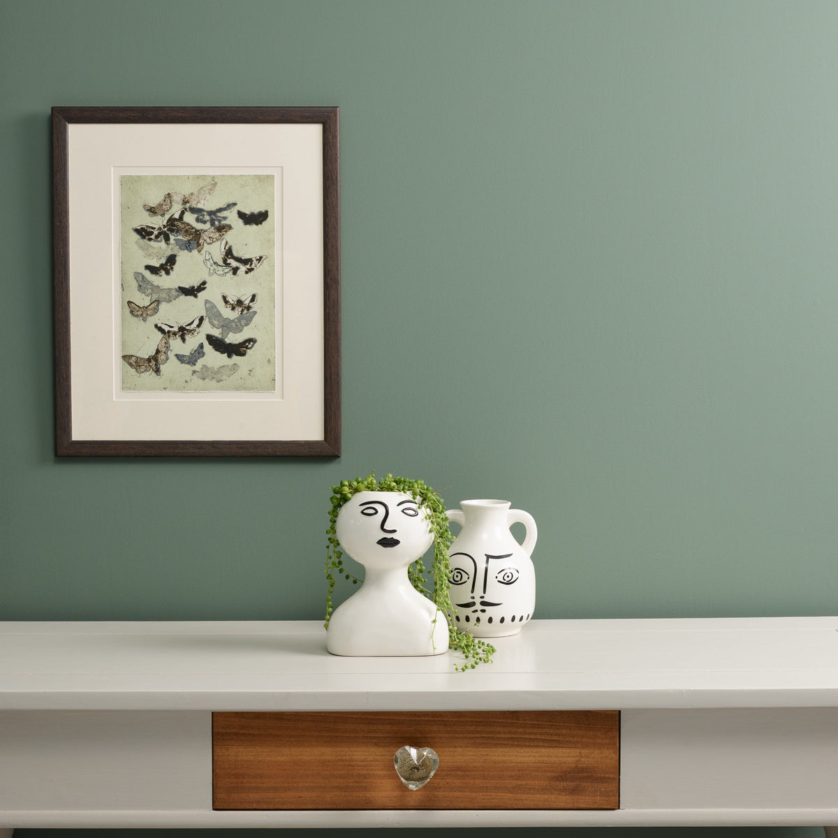 Steaming Green Wall Paint Frenchic