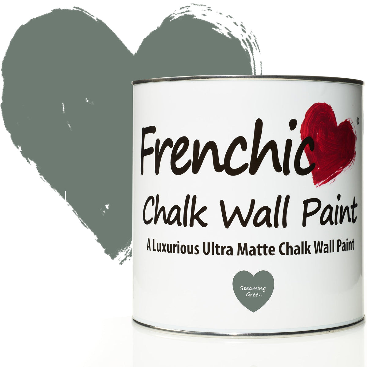 Steaming Green Wall Paint Frenchic