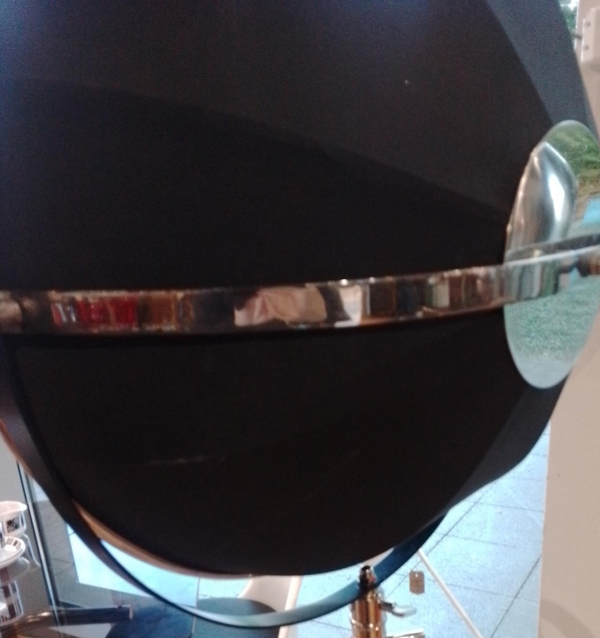 Tripod Lamp - Black & Nickel